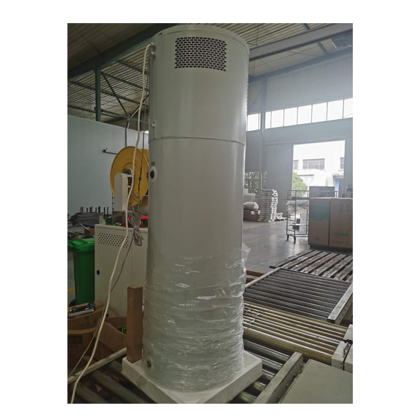 Високоефективен водонагревател с топлинна помпа с източник на въздух с пластмасово покритие