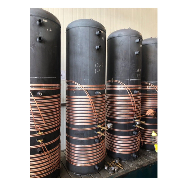 Резервоар за вода от неръждаема стомана за секционен резервоар за вода с термопомпа 
