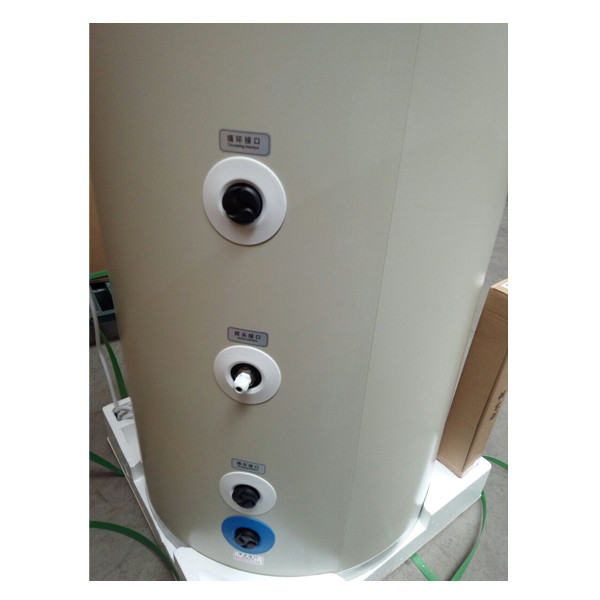 Нагрейте резервоар за съхранение на водонагревател от неръждаема стомана 