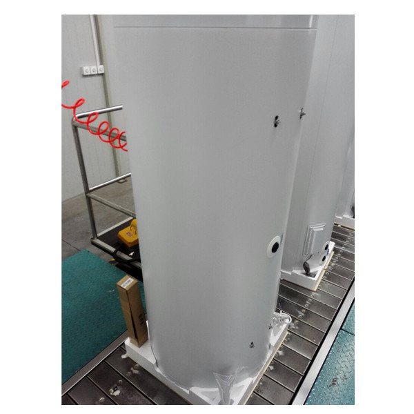 Резервоар за съхранение на течности от неръждаема стомана Резервоар за съхранение на мляко Резервоар за съхранение на топла вода 