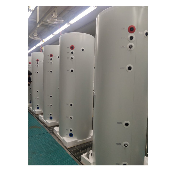 Неръждаема стомана 5000 литра 304/316 Резервоар за вода под налягане Използване в машини за пречистване на вода 