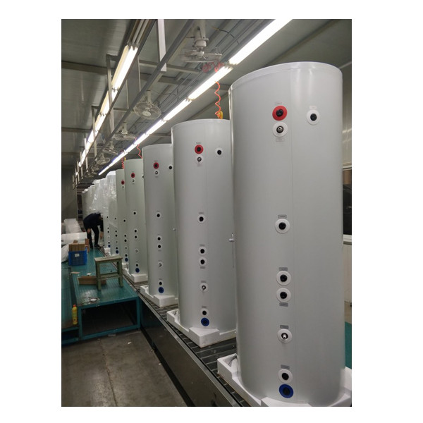 Резервоар за съхранение с топла вода от неръждаема стомана 
