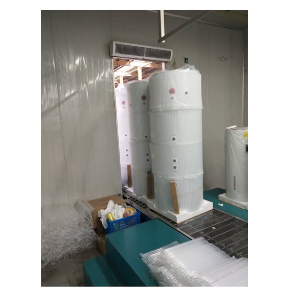 Неръждаема стомана 304 / 316L Мед за съхранение на гореща вода Подвижен резервоар за съхранение 