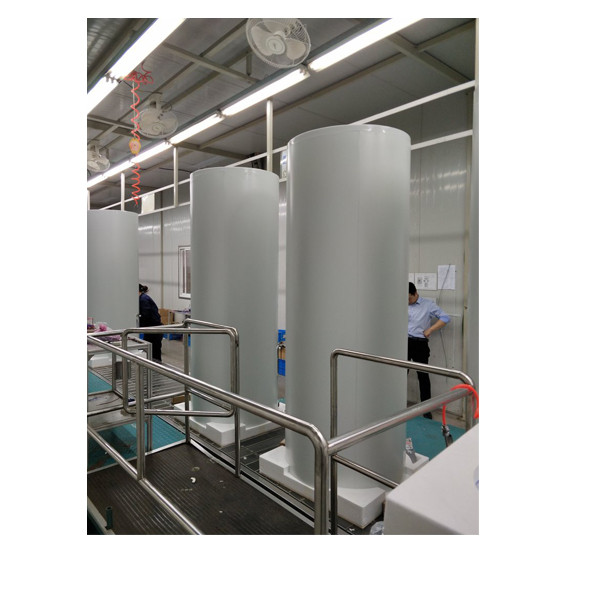 Санитарен резервоар за пречистена вода / сок / мляко / млечни продукти от неръждаема стомана 