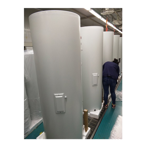 Хигиеничен хоризонтален резервоар за съхранение на вода от неръждаема стомана 