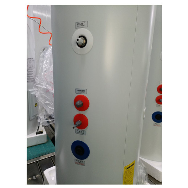 Резервоар за съхранение на топла вода от неръждаема стомана 304 с изолиран панел от PU плоча за студено пространство 
