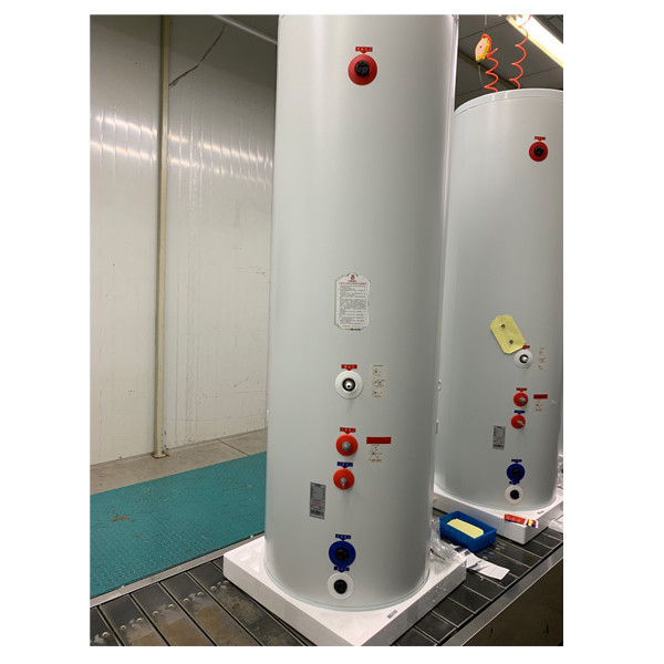 Хоризонтални резервоари за разширяване на водата от неръждаема стомана под налягане от 100 литра 