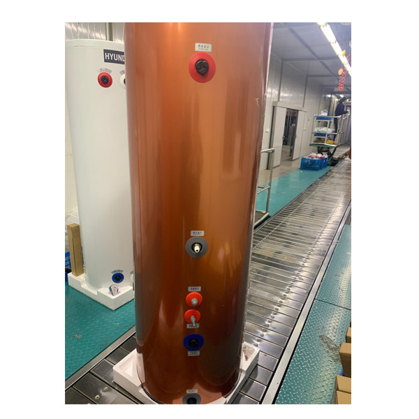 Вертикален еднослоен резервоар за съхранение на вода от неръждаема стомана 