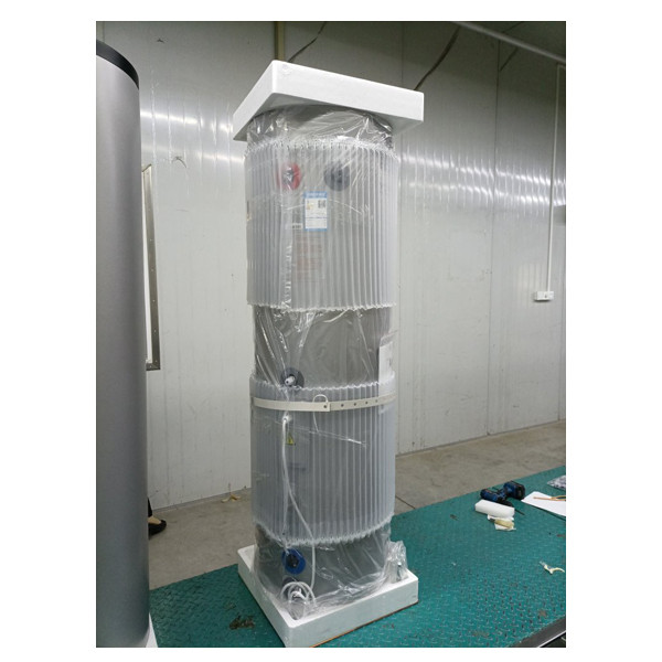 Електрически подсилен соларен водонагревател Apricus с емайл, резервоар за съхранение на слънце 