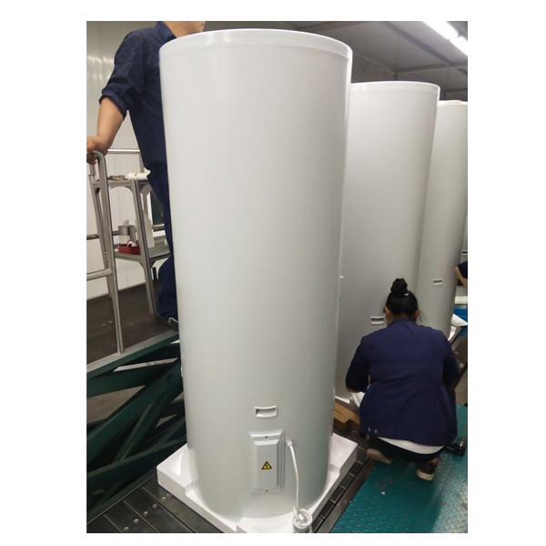 1000-10000 литра неръждаема стомана 304 / 316L резервоар за съхранение на вода вертикален тип 