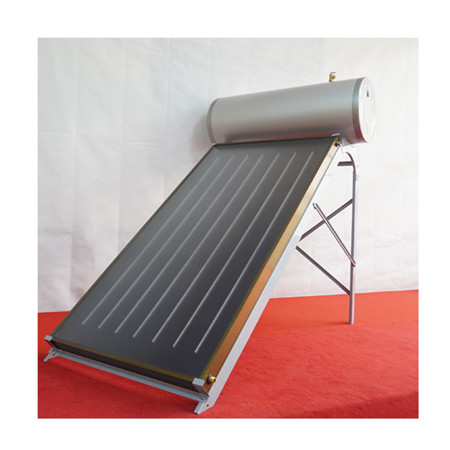 200L евакуирани 20 тръби Слънчев нагревател за топла вода от неръждаема стомана