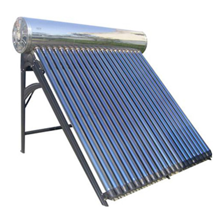 Слънчев резервоар за топла вода с резервно електрическо отопление