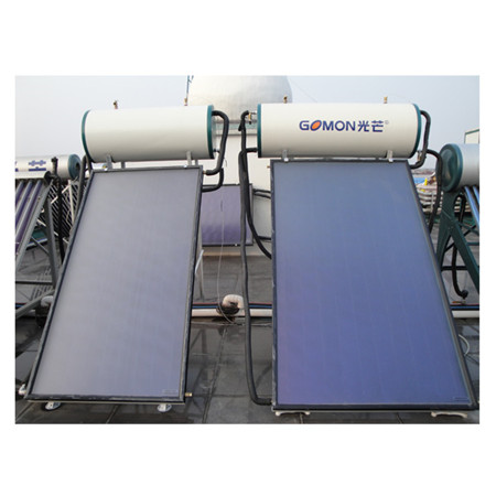 100L, 150L, 200L, 250L, 300L Вакуумна тръбна топлинна тръба Слънчева термична система Водонагревател с SUS304304-2b вътрешен резервоар (стандартен)