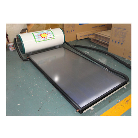 Цветен стоманен компактен слънчев нагревател за топла вода за битова енергийна система